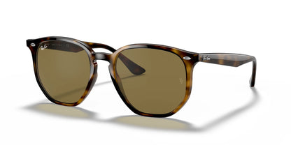 Ray-Ban RB4306 Sunglasses Light Havana / Dark Brown