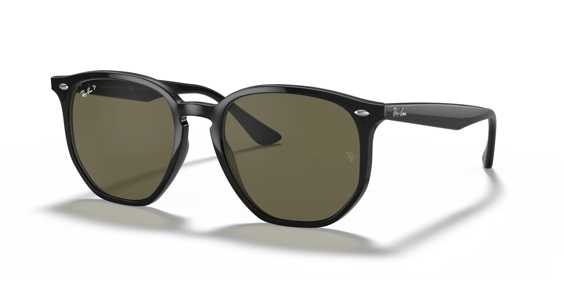Ray-Ban RB4306F Sunglasses Black / Green