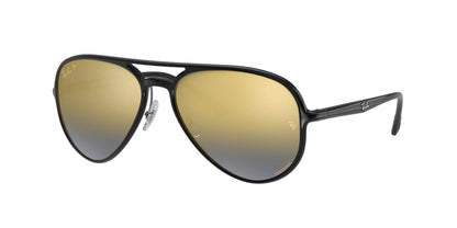 Ray-Ban RB4320CH Sunglasses Black / Blue (Polarized)