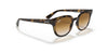 Ray-Ban RB4324F Sunglasses | Size 50 / Light Havana №710/51 / Light Brown Gradient (2N 30.5%)