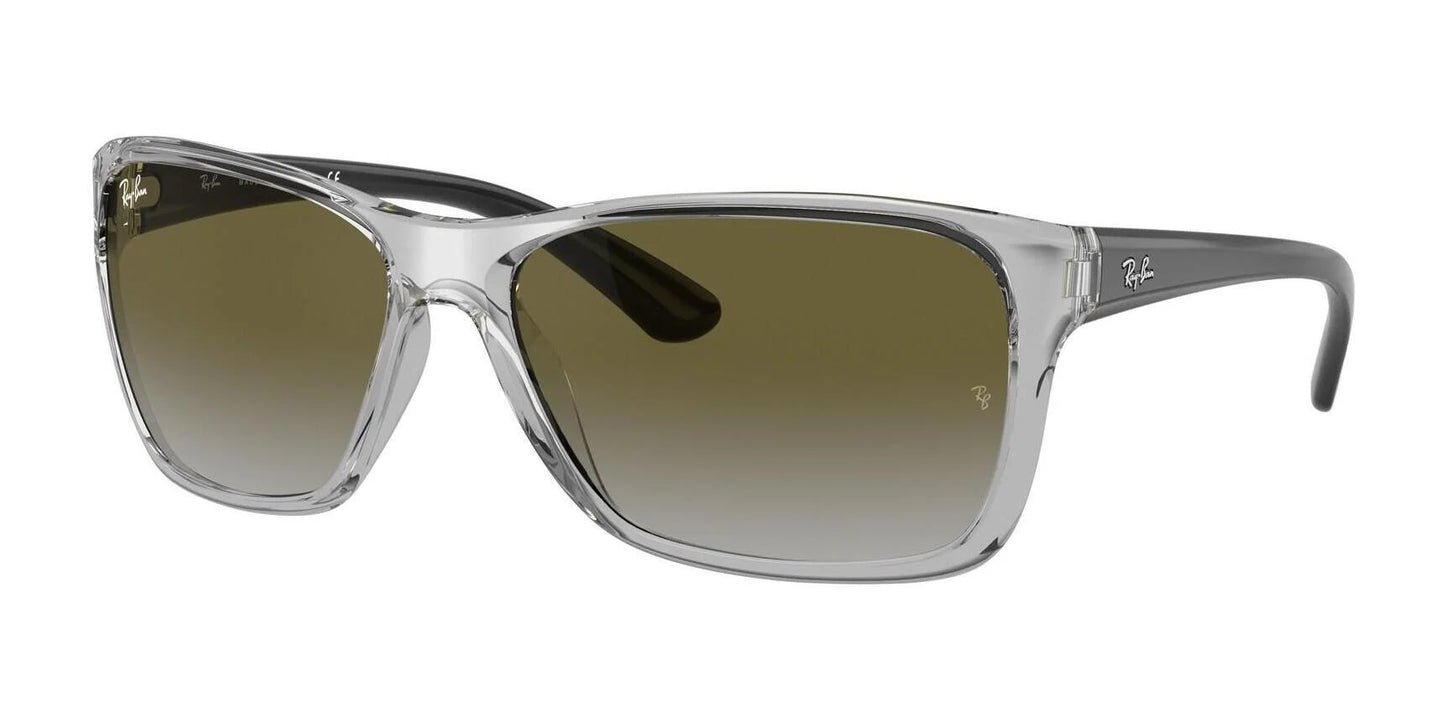 Ray-Ban RB4331 Sunglasses Transparent / Light Green Classic