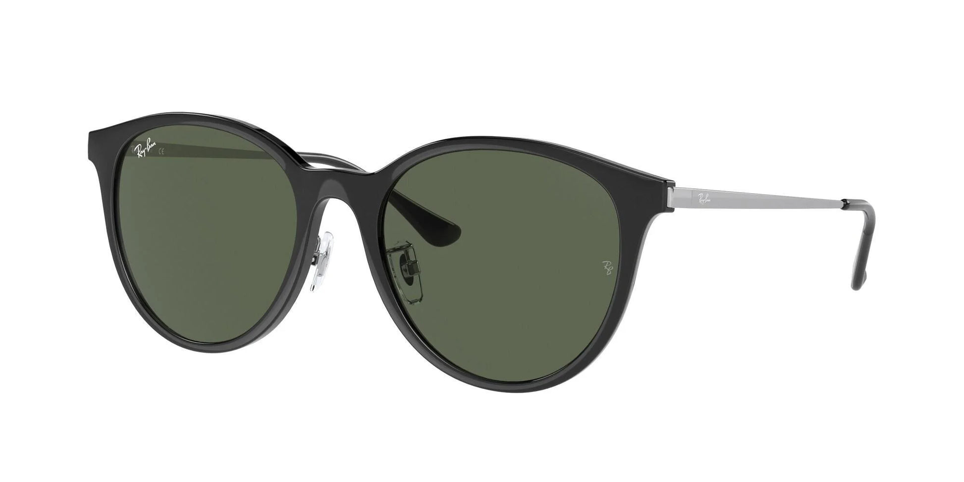Ray-Ban RB4334D Sunglasses Black / G-15 Green