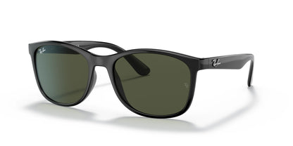 Ray-Ban RB4374 Sunglasses Black / Green