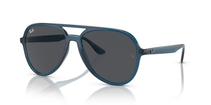 Ray-Ban RB4376F Sunglasses Opal Dark Blue / Dark Grey