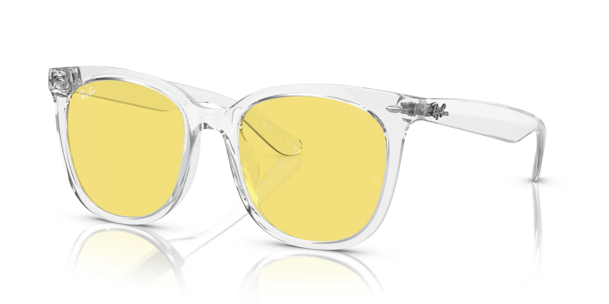 Ray-Ban RB4379D Sunglasses Transparent / Yellow