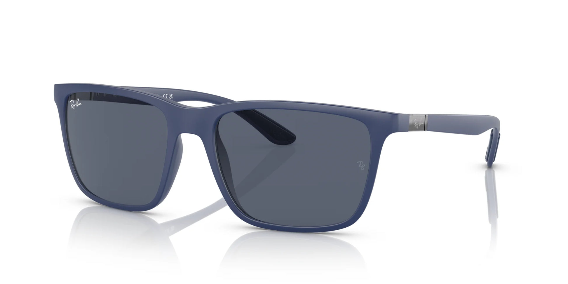 Ray-Ban RB4385 Sunglasses Blue / Dark Grey