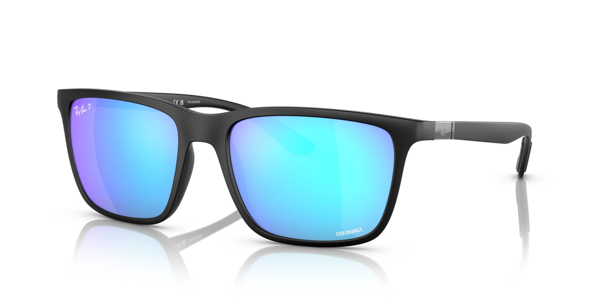 Ray-Ban RB4385 Sunglasses Black / Green / Blue