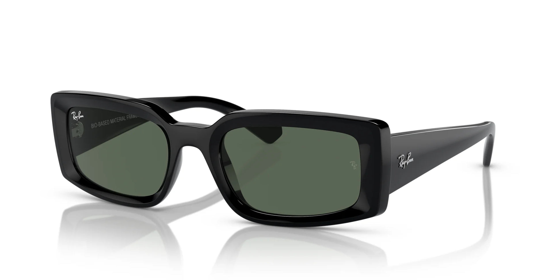 Ray-Ban KILIANE RB4395 Sunglasses Black / Dark Green