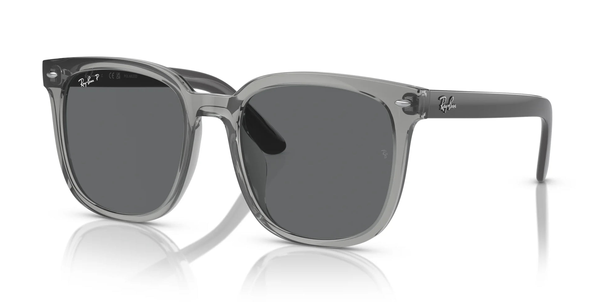 Ray-Ban RB4401D Sunglasses Transparent Grey / Dark Grey