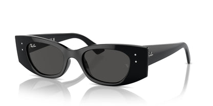 Ray-Ban KAT RB4427 Sunglasses Black / Dark Grey