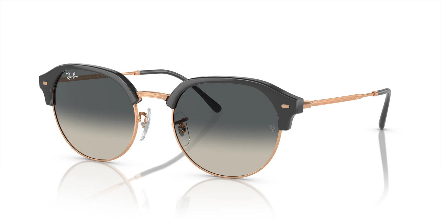 Ray-Ban RB4429 Sunglasses Dark Grey On Rose Gold / Grey