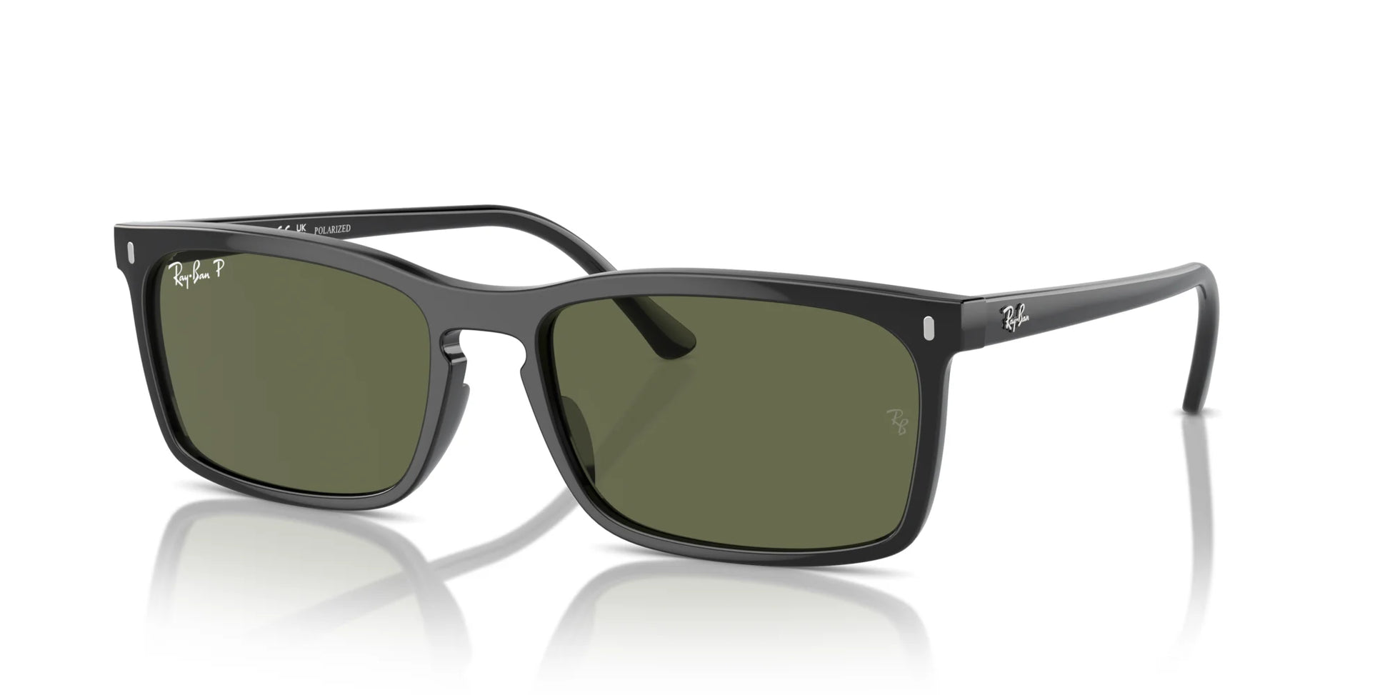 Ray-Ban RB4435 Sunglasses Black / Green (Polarized)