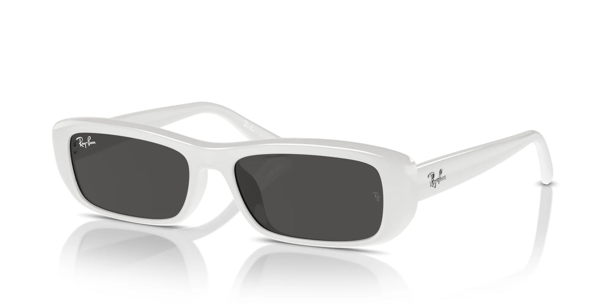 Ray-Ban RB4436D Sunglasses White / Dark Grey