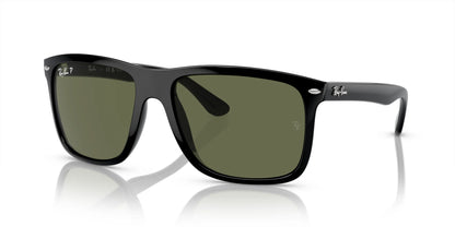 Ray-Ban BOYFRIEND TWO RB4547 Sunglasses Black / Green (Polarized)