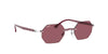 Ray-Ban RB8061 Sunglasses | Size 53 / Silver №003/75 / Dark Violet (2N 18.1%)