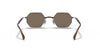 Ray-Ban RB8061 Sunglasses | Size 53 / Silver №003/75 / Dark Violet (2N 18.1%)