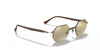 Ray-Ban RB8061 Sunglasses | Size 53 / Silver №003/75 / Dark Violet (2N 18.1%)