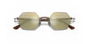 Ray-Ban RB8061 Sunglasses | Size 53 / Silver №003/75 / Dark Violet (2N 18.1%)