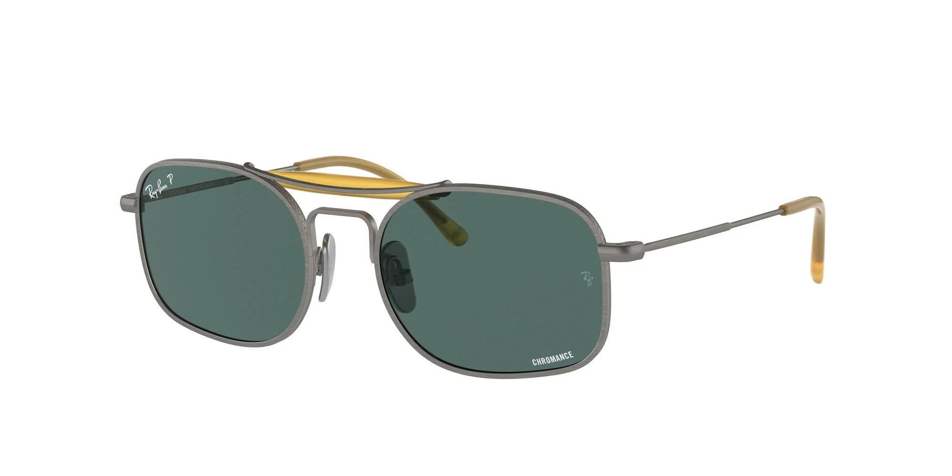 Ray-Ban RB8062 Sunglasses Grey / Polarized Light Blue Classic (Polarized)