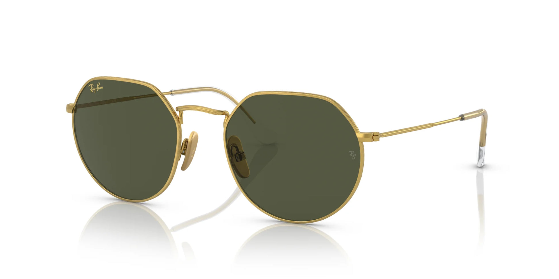 Ray-Ban RB8165 Sunglasses Gold / Green