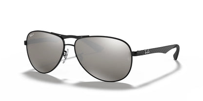 Ray-Ban CARBON FIBRE RB8313 Sunglasses Black / Grey