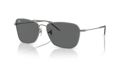 Ray-Ban CARAVAN REVERSE RBR0102S Sunglasses Gunmetal / Dark Grey