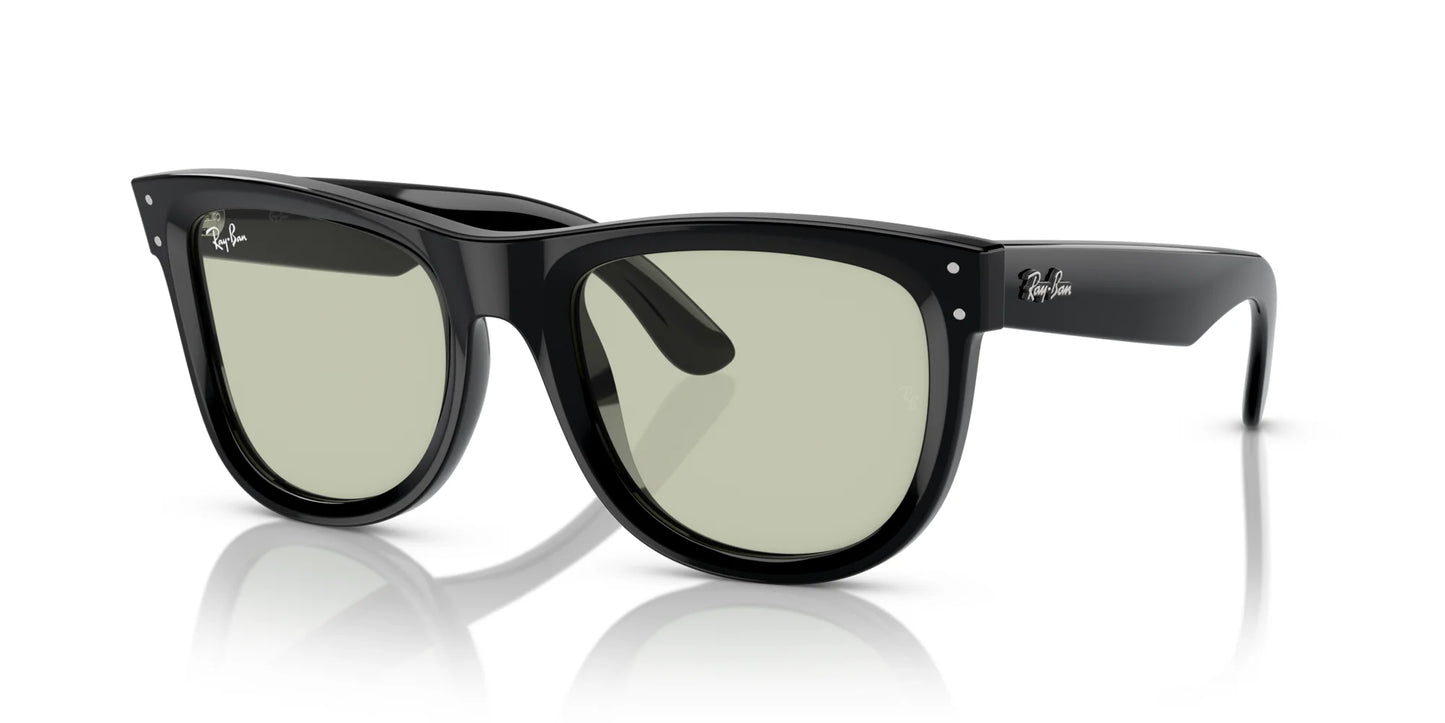 Ray-Ban WAYFARER REVERSE RBR0502S Sunglasses Black / Light Green