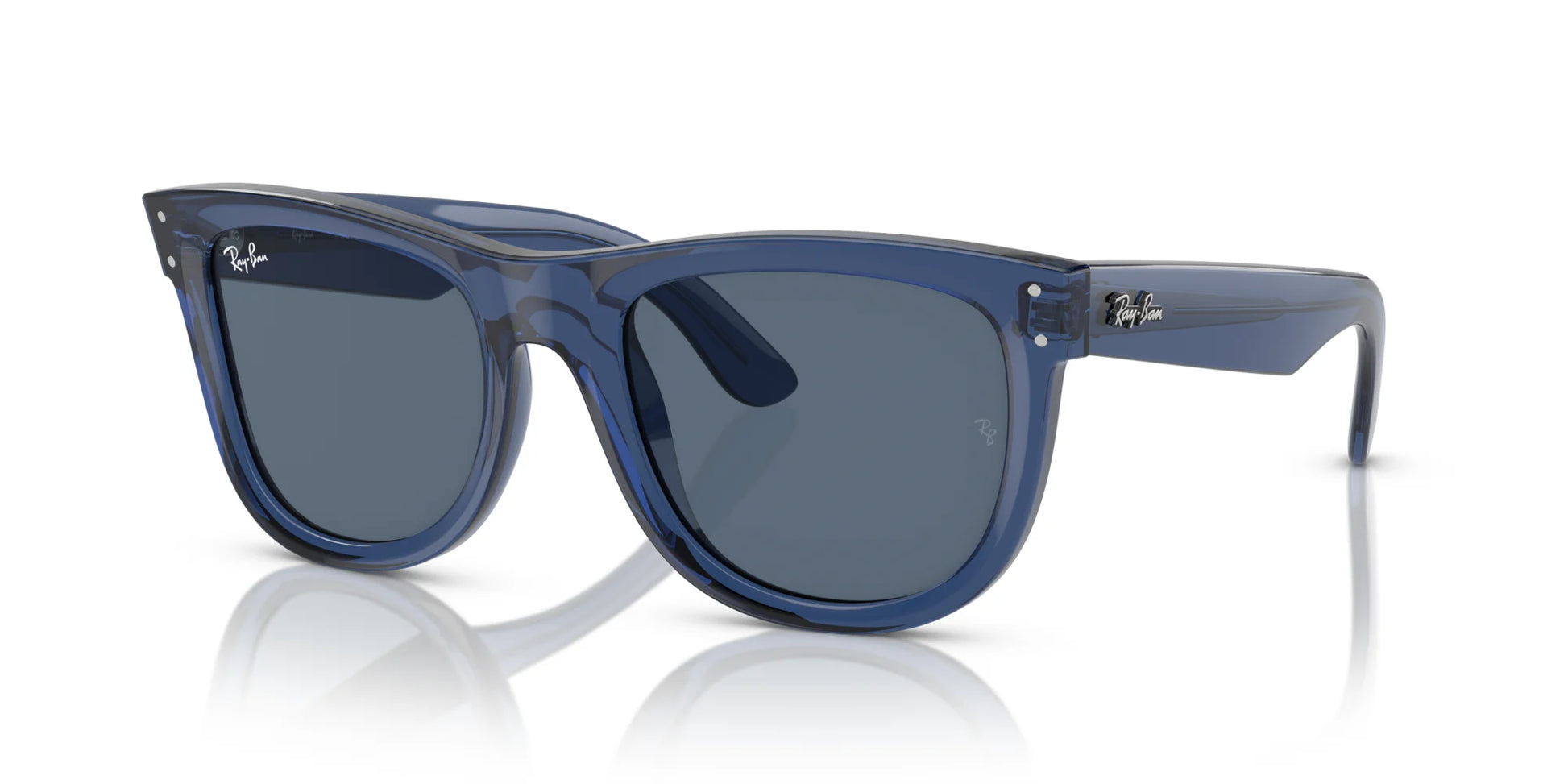 Ray-Ban WAYFARER REVERSE RBR0502SF Sunglasses Transparent Navy Blue / Dark Blue