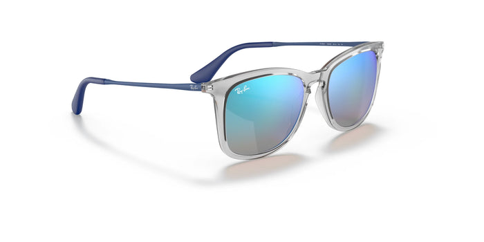 Ray-Ban RJ9063S Sunglasses | Size 48 / Transparent №7029B7 / Brown Gradient Mirror Blue (3N 13.2%)