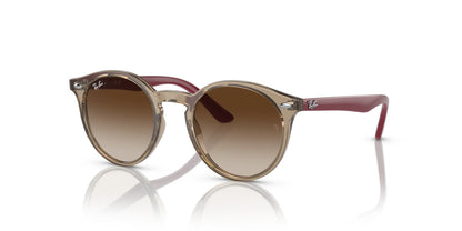 Ray-Ban RJ9064S Sunglasses Transparent Brown / Brown