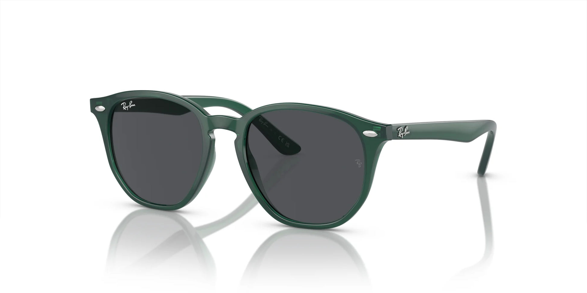 Ray-Ban RJ9070S Sunglasses Opal Green / Dark Grey