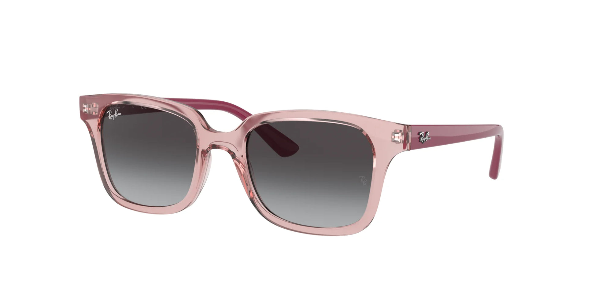 Ray-Ban RJ9071S Sunglasses Transparent Pink / Grey
