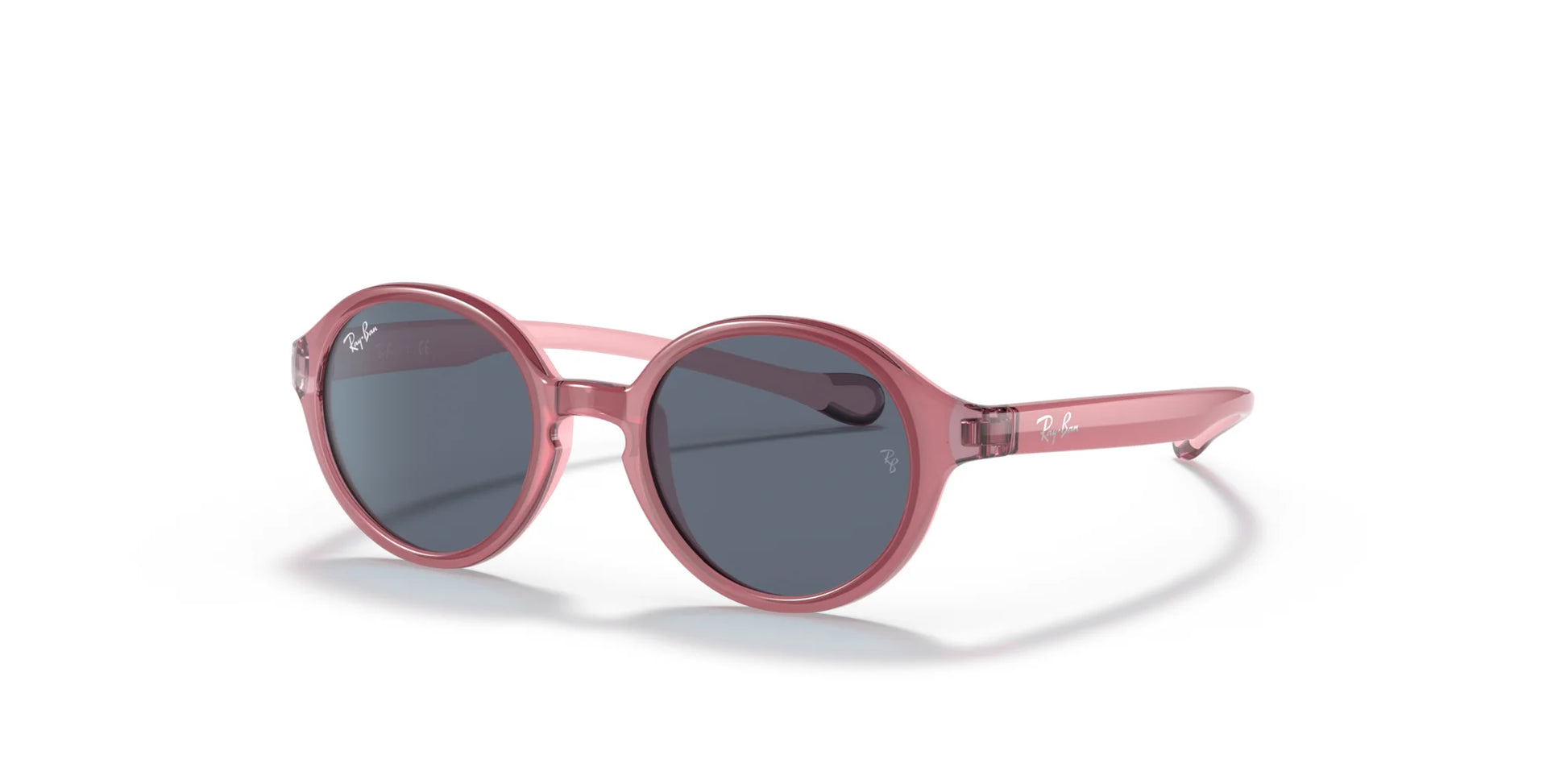 Ray-Ban RJ9075S Sunglasses Fuchsia On Pink / Dark Grey