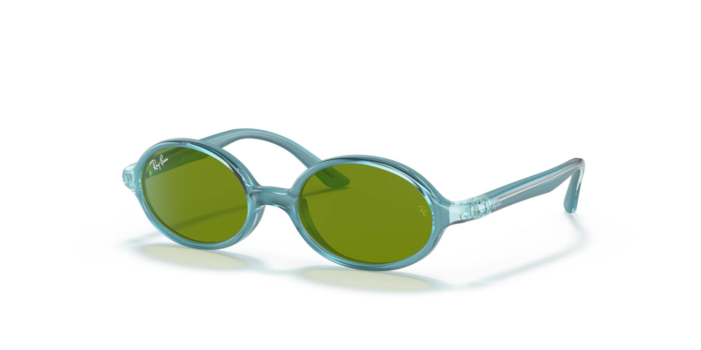 Ray-Ban RJ9145S Sunglasses Light Blue / Green