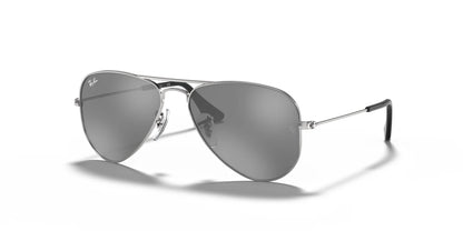 Ray-Ban JUNIOR AVIATOR RJ9506S Sunglasses Silver / Grey / Silver