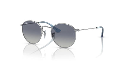 Ray-Ban JUNIOR ROUND RJ9547S Sunglasses Silver / Grey & Blue