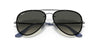 Ray-Ban JUNIOR AVIATOR RJ9548SN Sunglasses | Size 54 / Gunmetal №200/11 / Grey Gradient Dark Grey (3N 15.2%)