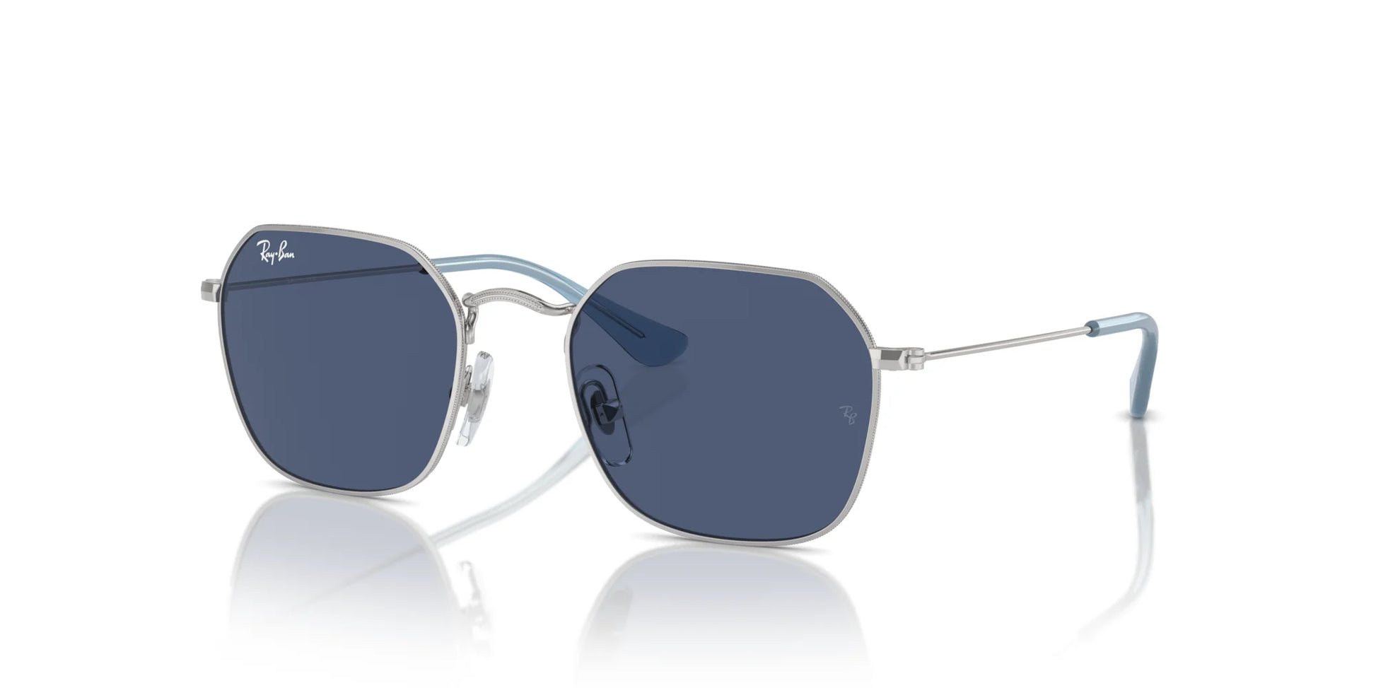 Ray-Ban RJ9594S Sunglasses Silver / Dark Blue