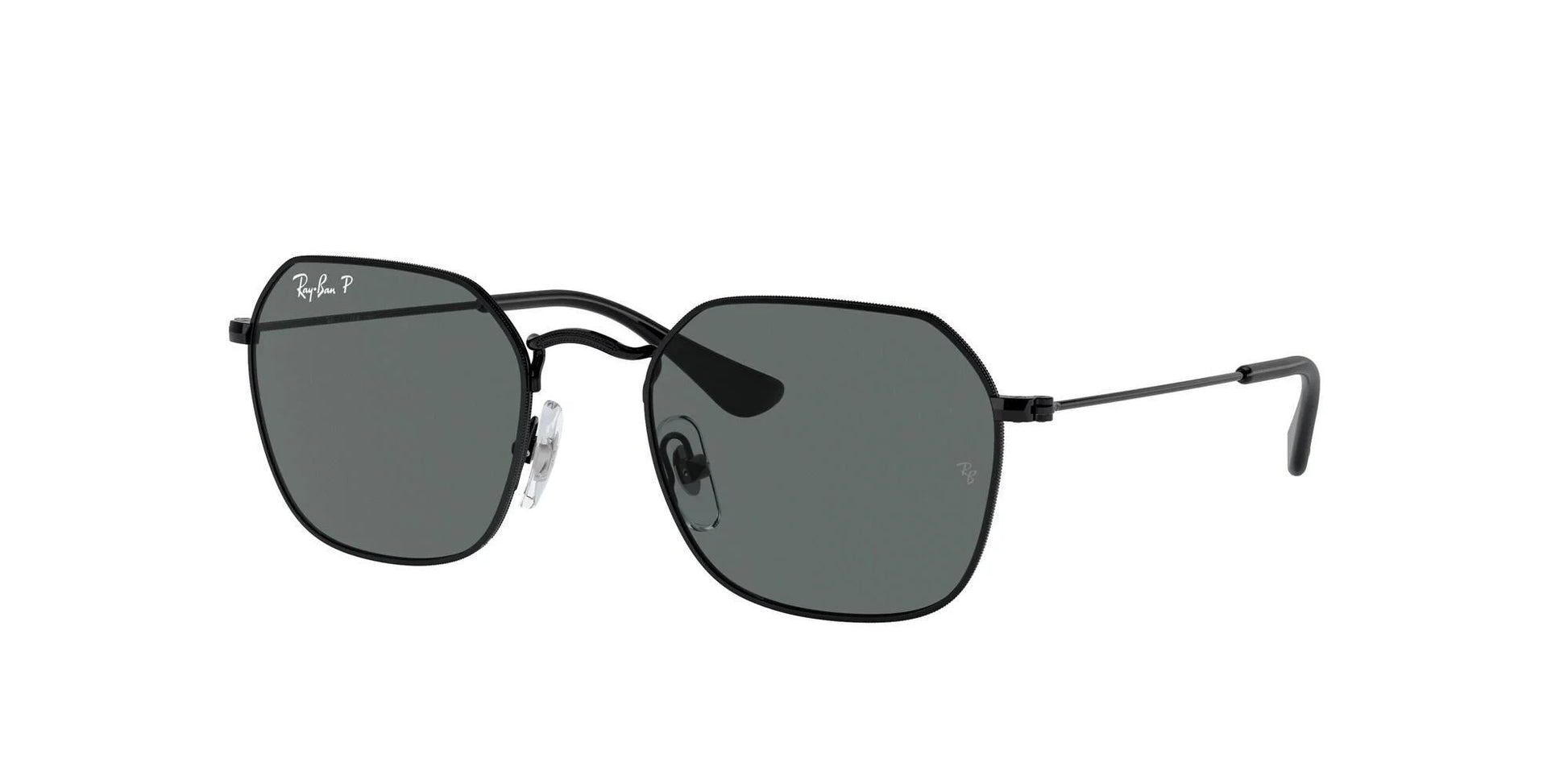 Ray-Ban RJ9594S Sunglasses Black / Dark Grey (Polarized)