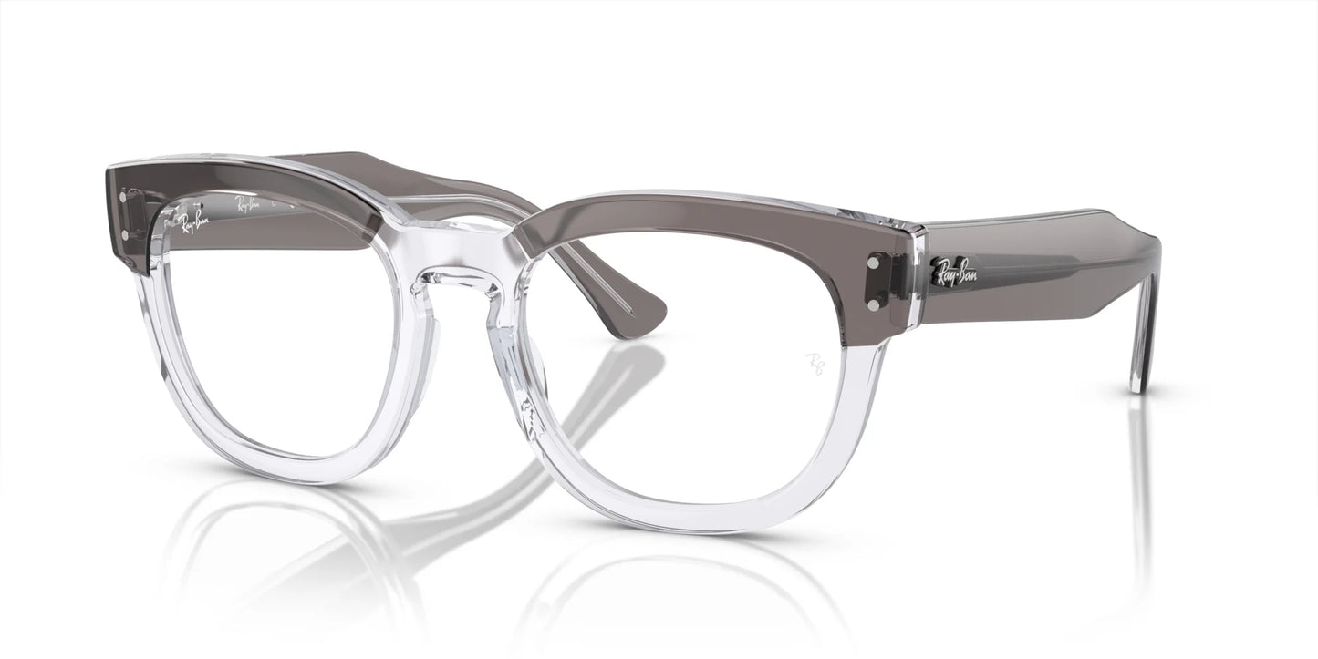 Ray-Ban MEGA HAWKEYE RX0298V Eyeglasses Grey On Transparent