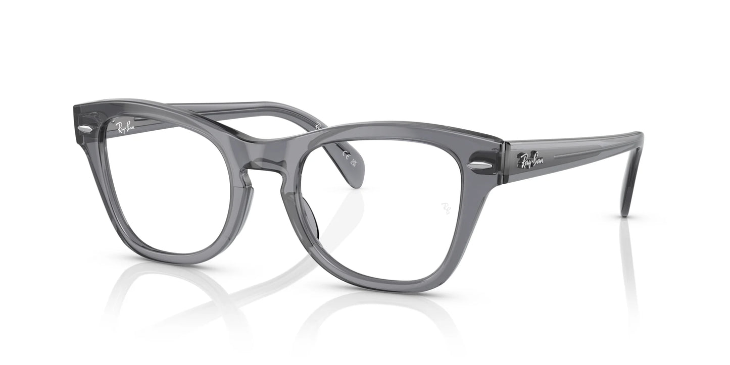 Ray-Ban RX0707V Eyeglasses Transparent Grey / Clear