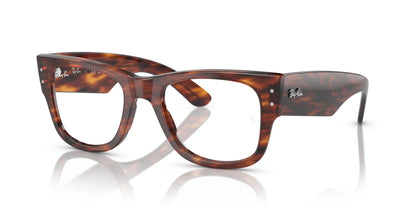 Ray-Ban MEGA WAYFARER RX0840V Eyeglasses Striped Havana