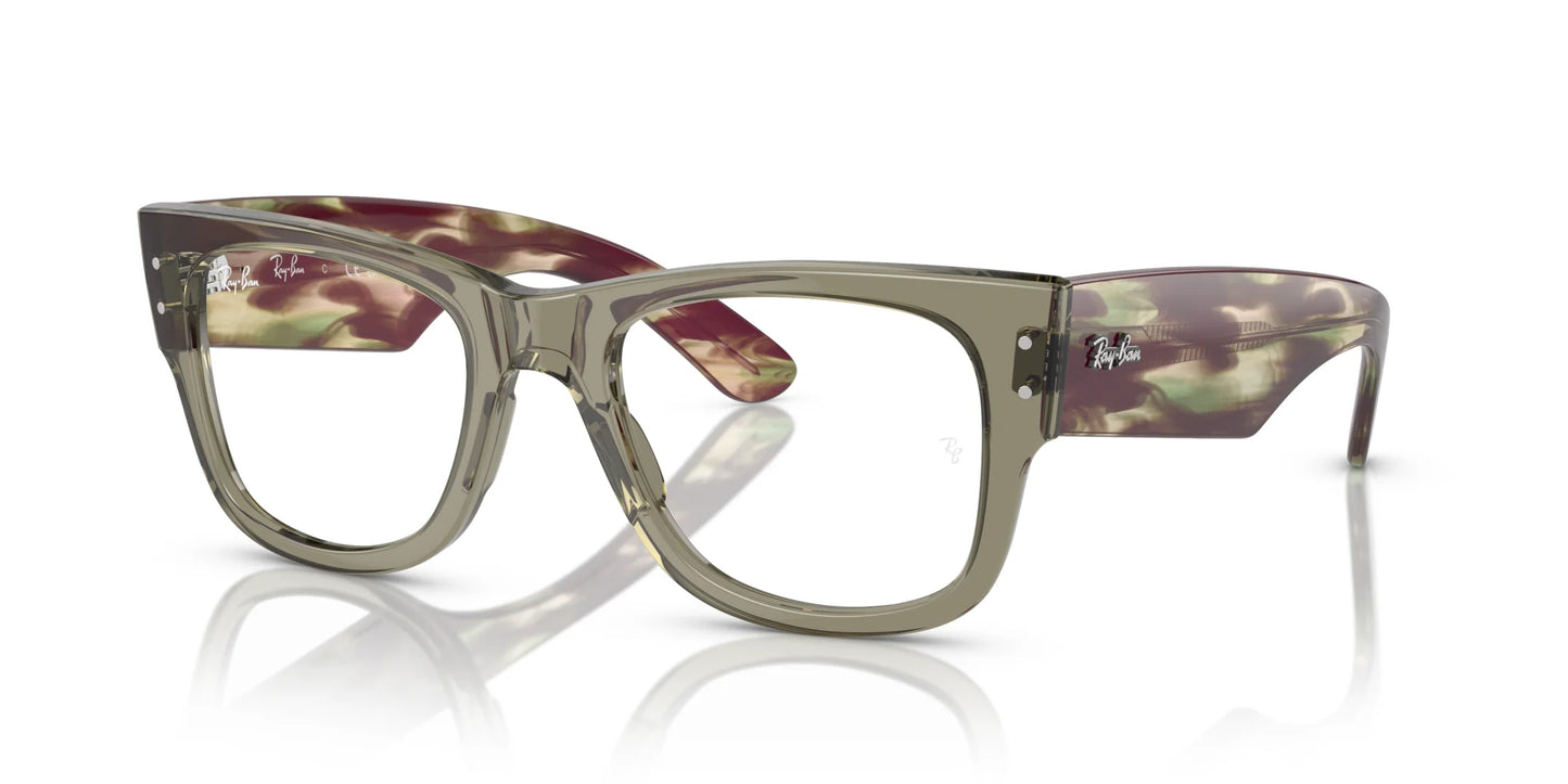 Ray-Ban MEGA WAYFARER RX0840V Eyeglasses Transparent Green