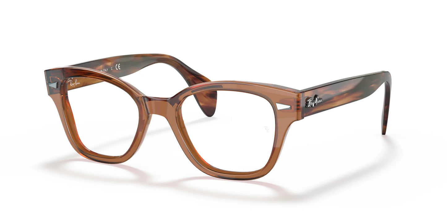 Ray-Ban RX0880 Eyeglasses Transparent Brown / Clear