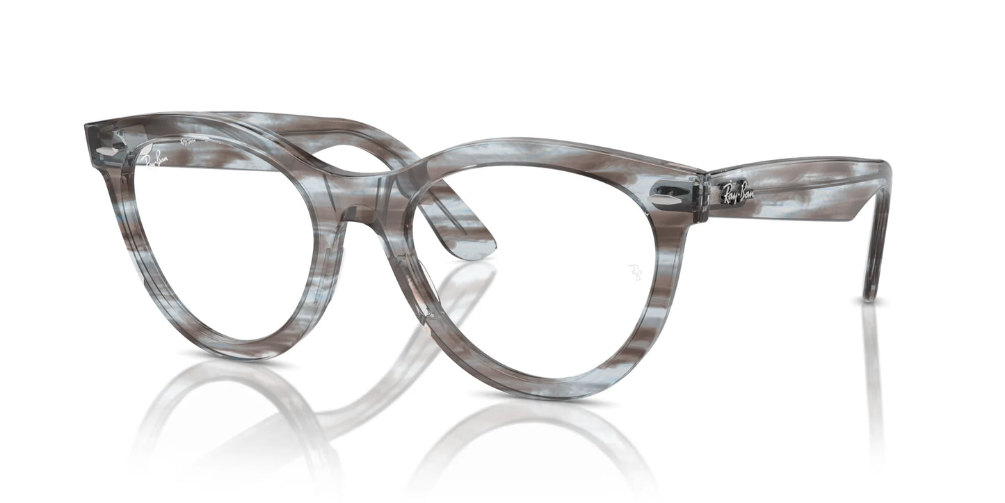 Ray-Ban WAYFARER WAY RX2241VF Eyeglasses Striped Transparent Blue / Clear