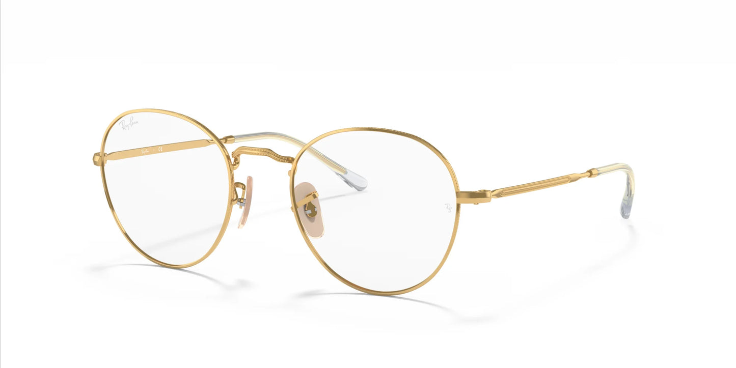 Ray-Ban DAVID RX3582V Eyeglasses Gold / Clear