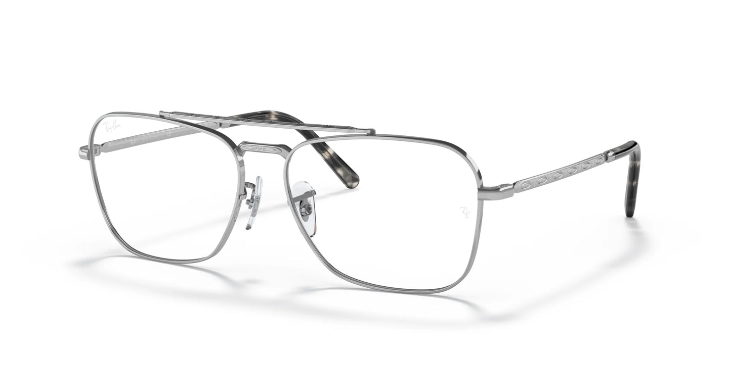 Ray-Ban NEW CARAVAN RX3636V Eyeglasses Silver / Clear