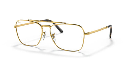 Ray-Ban NEW CARAVAN RX3636V Eyeglasses Gold / Clear