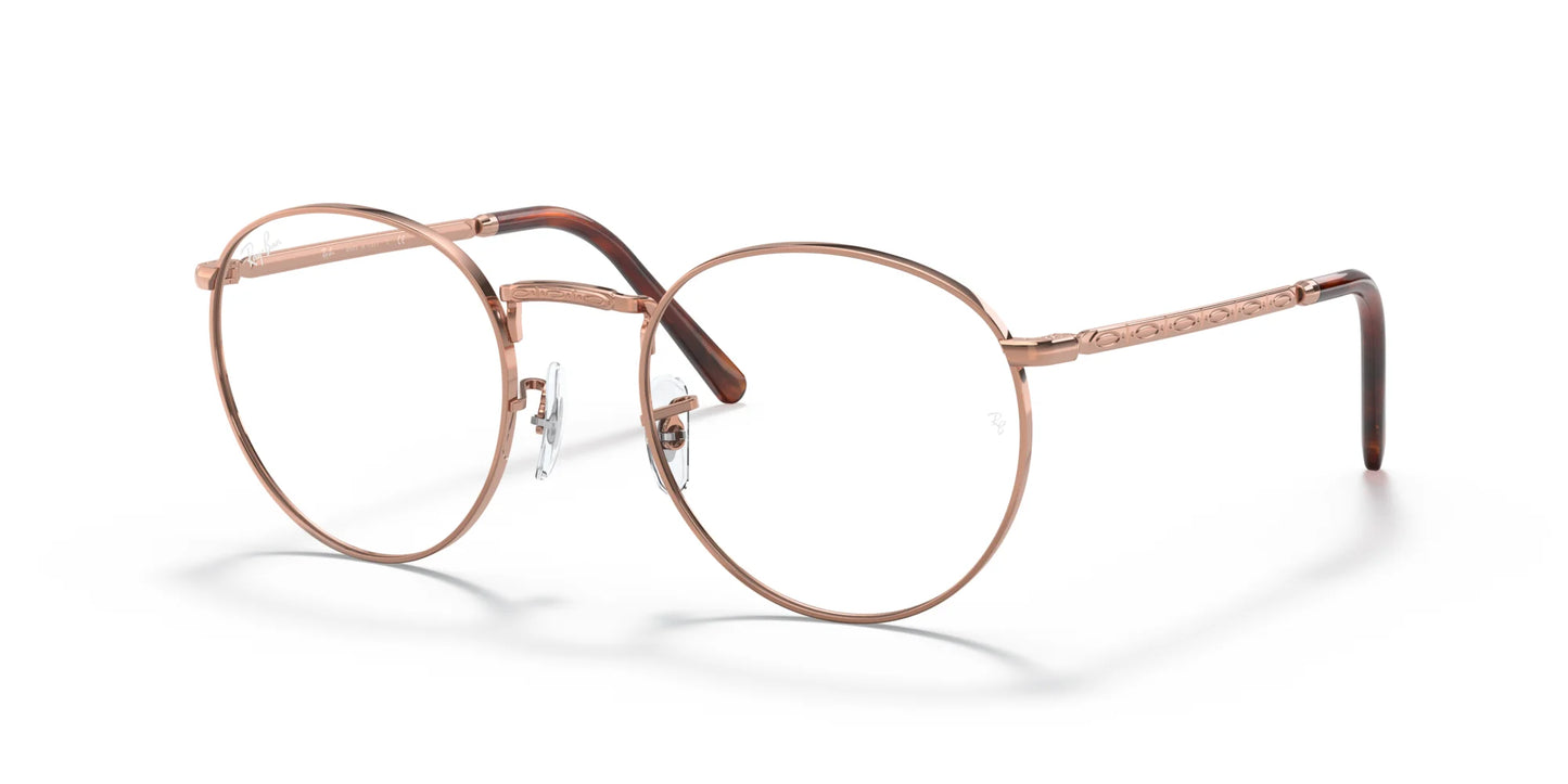 Ray-Ban NEW ROUND RX3637V Eyeglasses Rose Gold