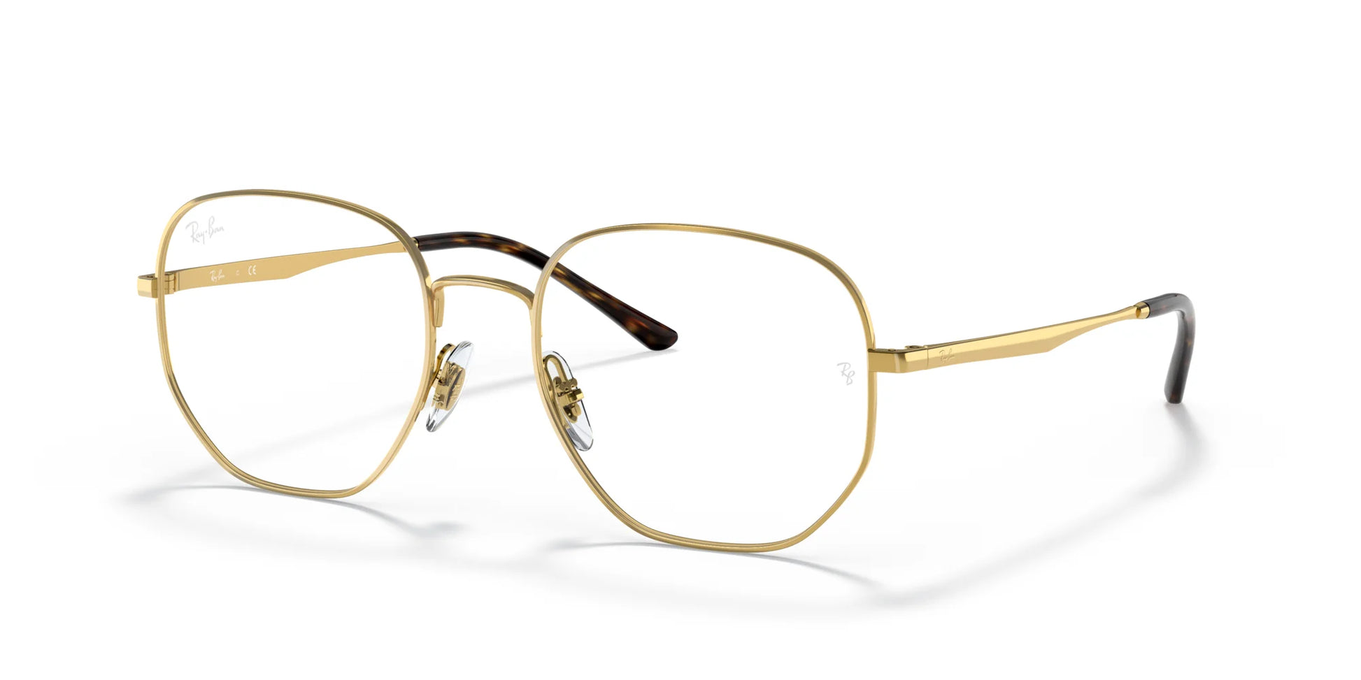 Ray-Ban RX3682V Eyeglasses Gold / Clear